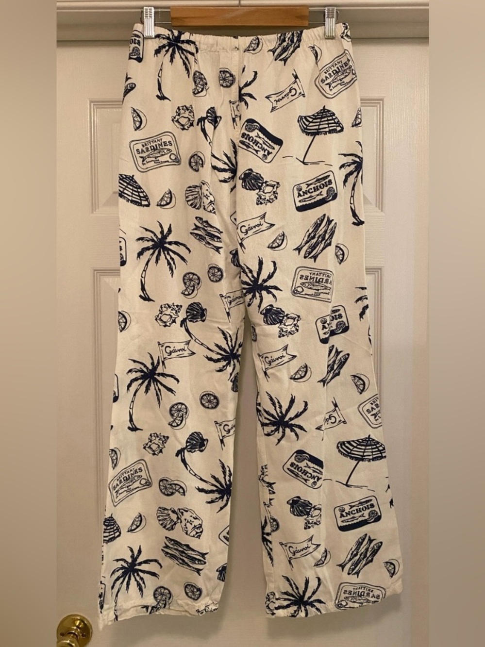 Cali1850 Linen Blend Beach Pants - Picture 3 of 11